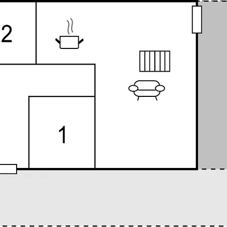 度假居 Three-bedroom In Sydals Skovbyballe